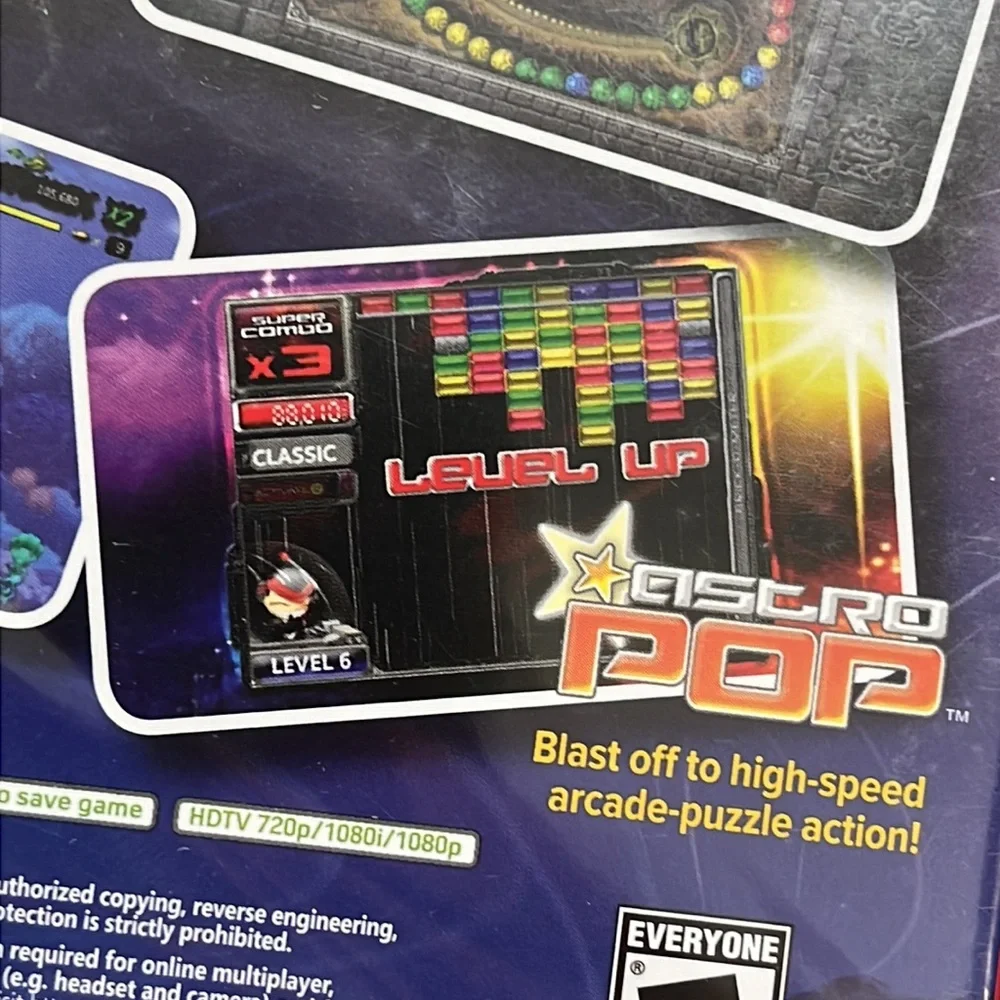 Pop Cap Arcade Vol. 1 - video game - XBox 360 - Still Sealed! (2007)